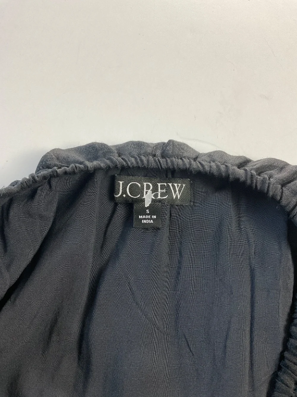 J. Crew Puff-Sleeve Top in Ramie